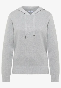 Sweat à capuche jacquard avec paillettes