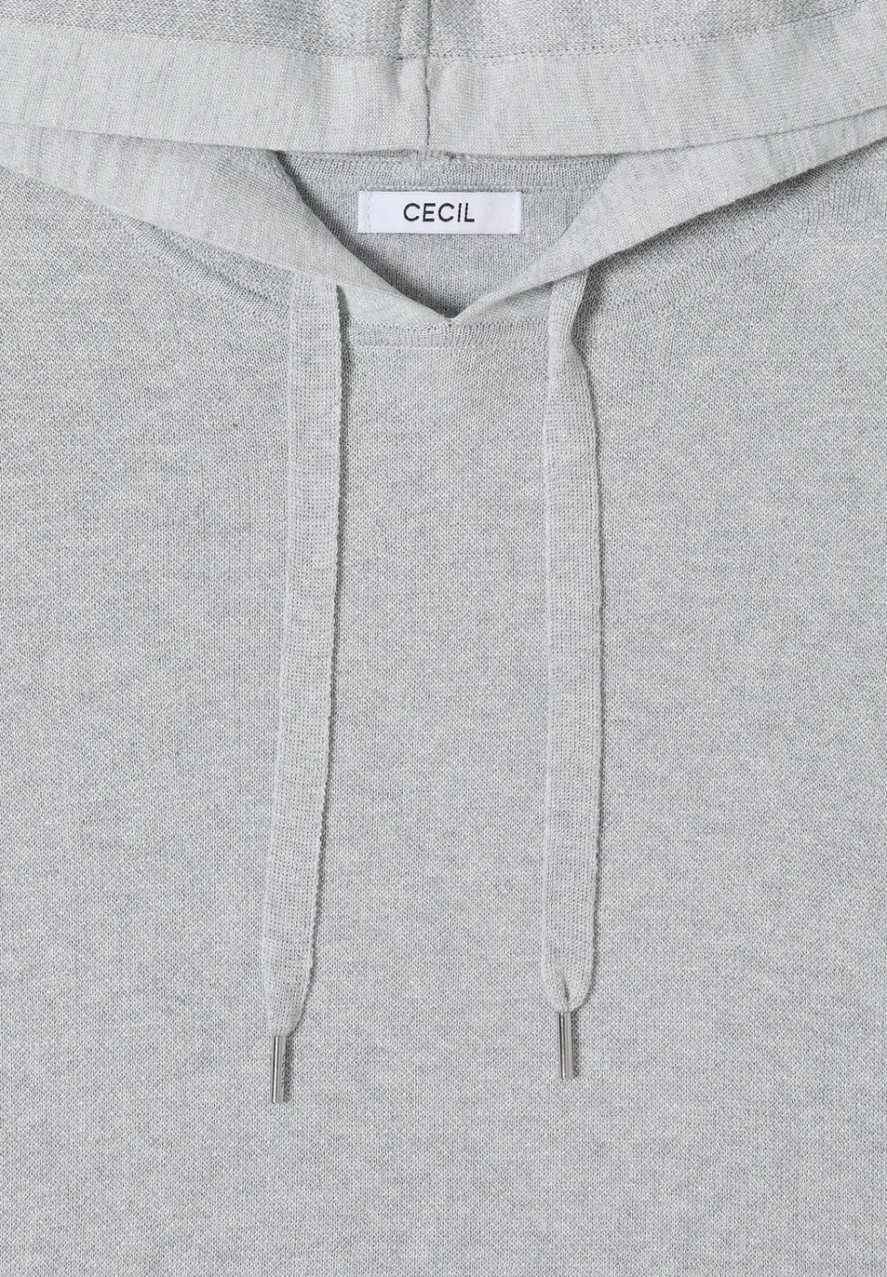 Sweat à capuche jacquard avec paillettes