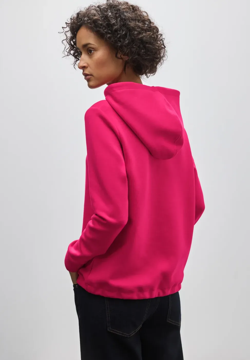 Sweat à capuche en cupro