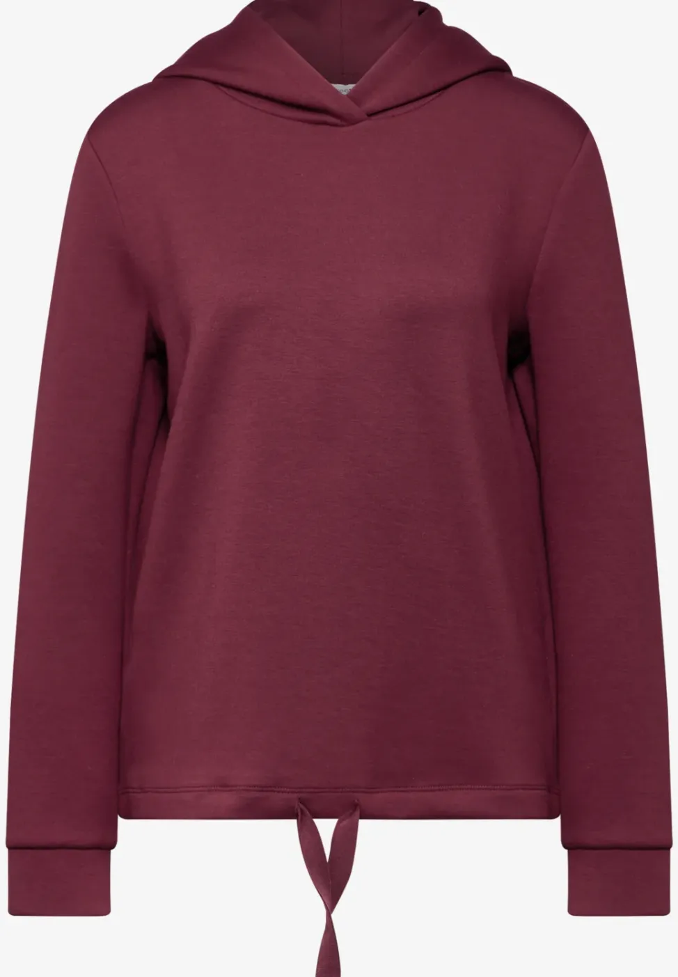 Sweat à capuche en cupro