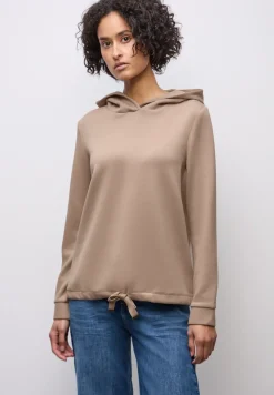 Sweat à capuche en cupro
