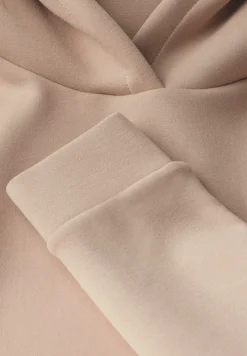 Sweat à capuche en cupro