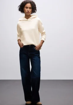 Sweat à capuche en cupro