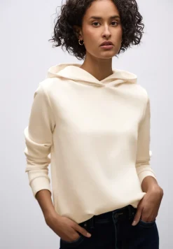 Sweat à capuche en cupro