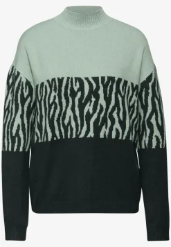 Sweat jacquard couleur