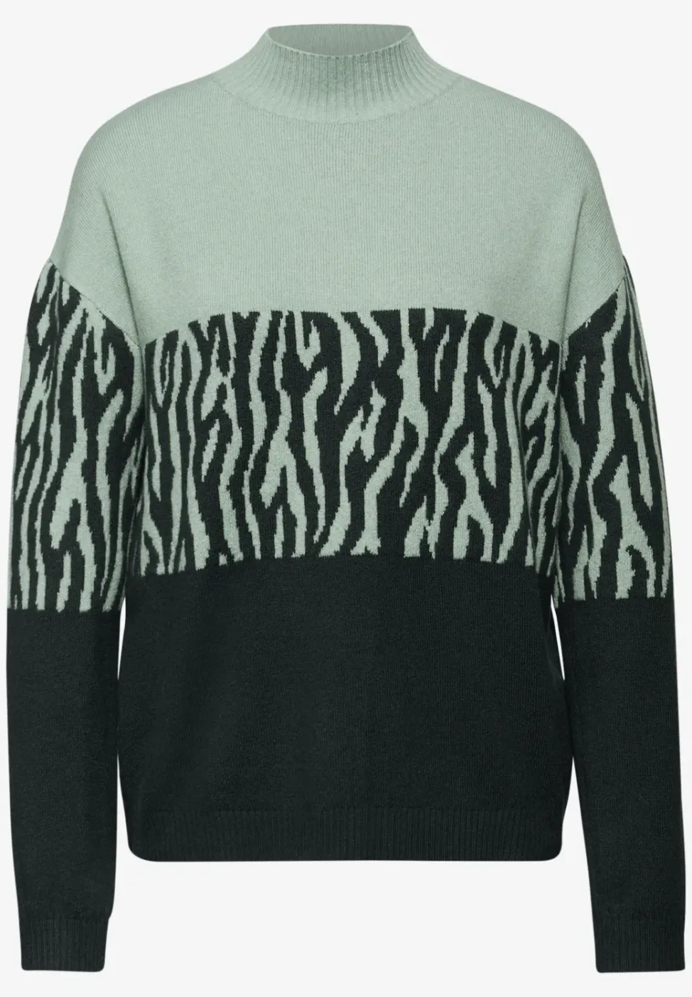 Sweat jacquard couleur