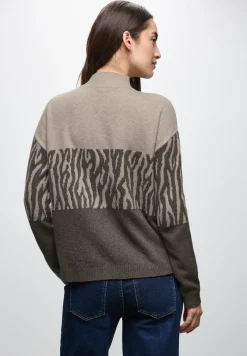 Sweat jacquard couleur
