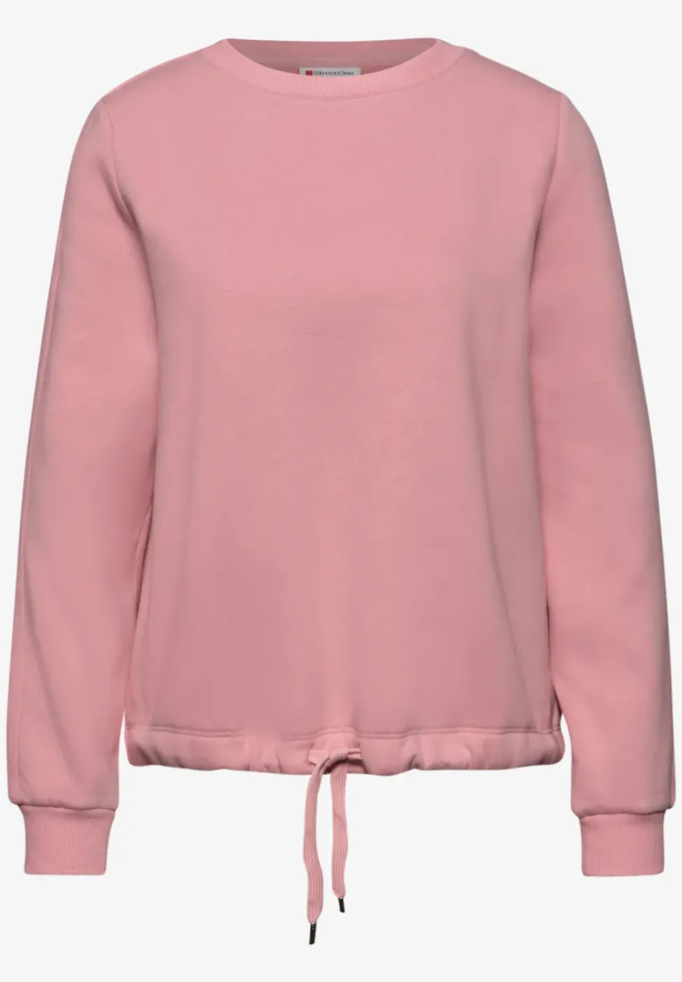 Sweat-shirt avec détail côtelé