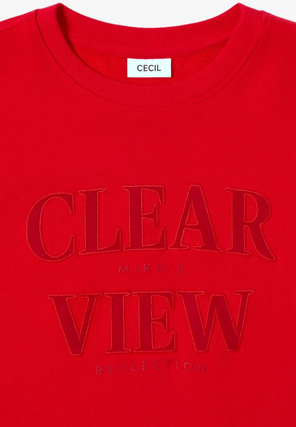 Sweat-shirt avec wording