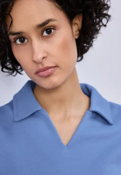 Sweat-shirt à col
