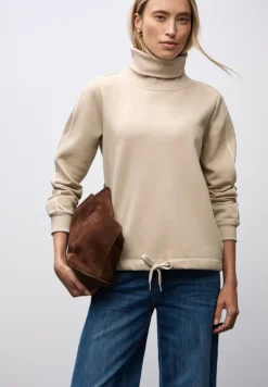Sweat-shirt à col montant