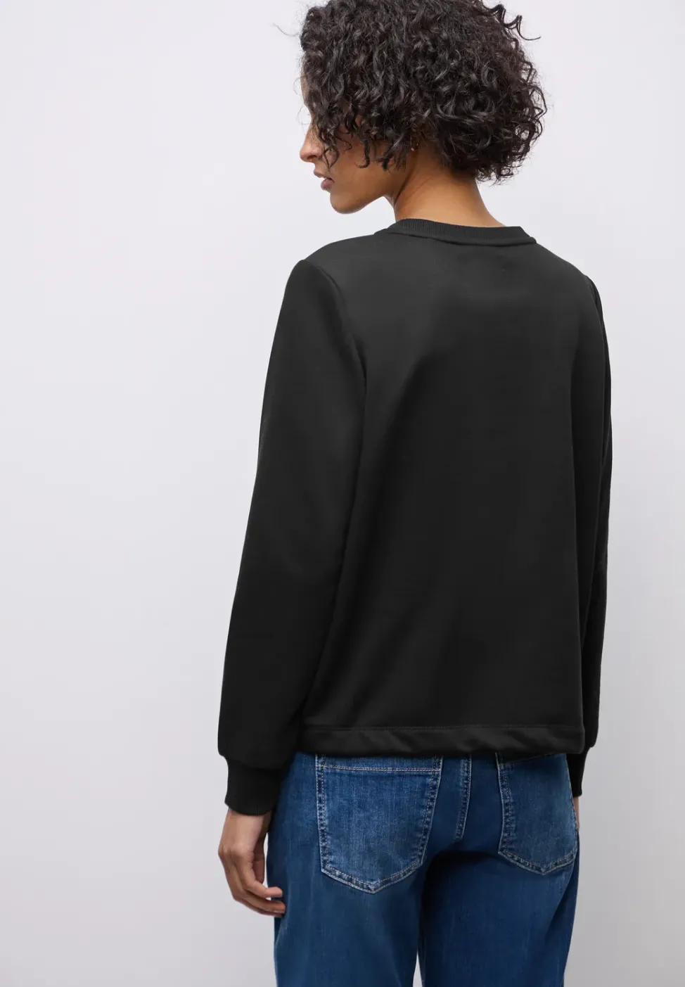 Sweat-shirt à col rond