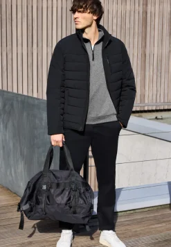 Sweat-shirt à col roulé piqué