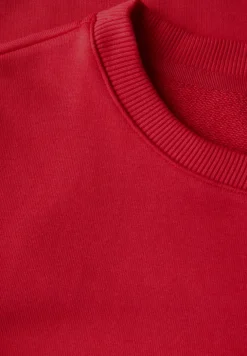 Sweat-shirt en couleur unie