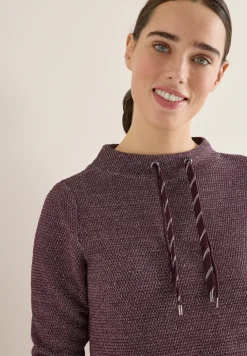 Sweat-shirt à structure