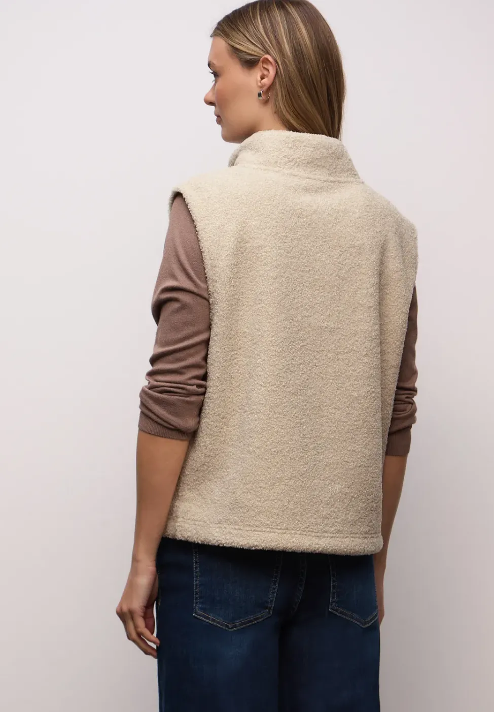Teddy Shirt avec fermeture éclair