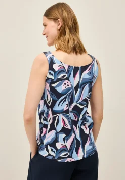 Top avec détails smocks