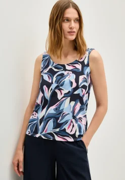 Top avec détails smocks