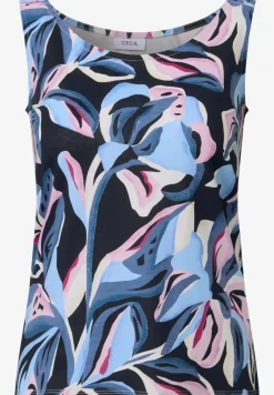 Top avec détails smocks