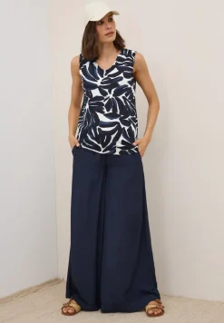 Top avec détails smocks