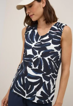 Top avec détails smocks