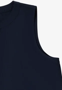 Top chemisier avec split neck et rubans