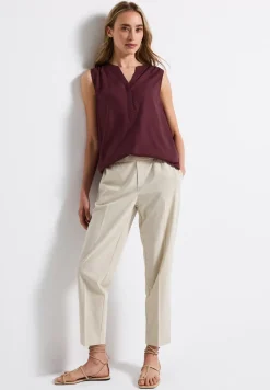 Top chemisier Split Neck