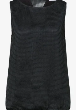 Top en maille 2 en 1 avec encolure bateau