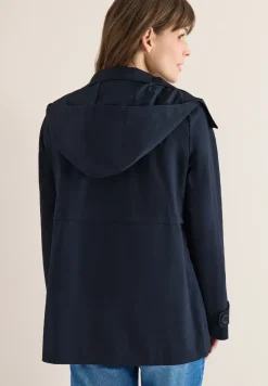 Trench-coat midi