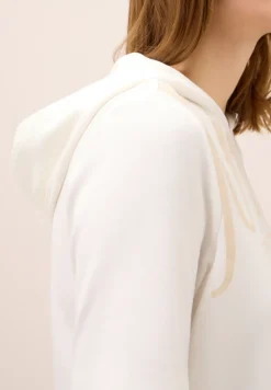 T-shirt à capuche avec wording