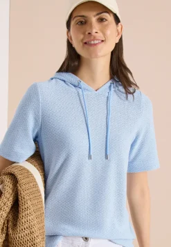T-shirt à capuche structuré