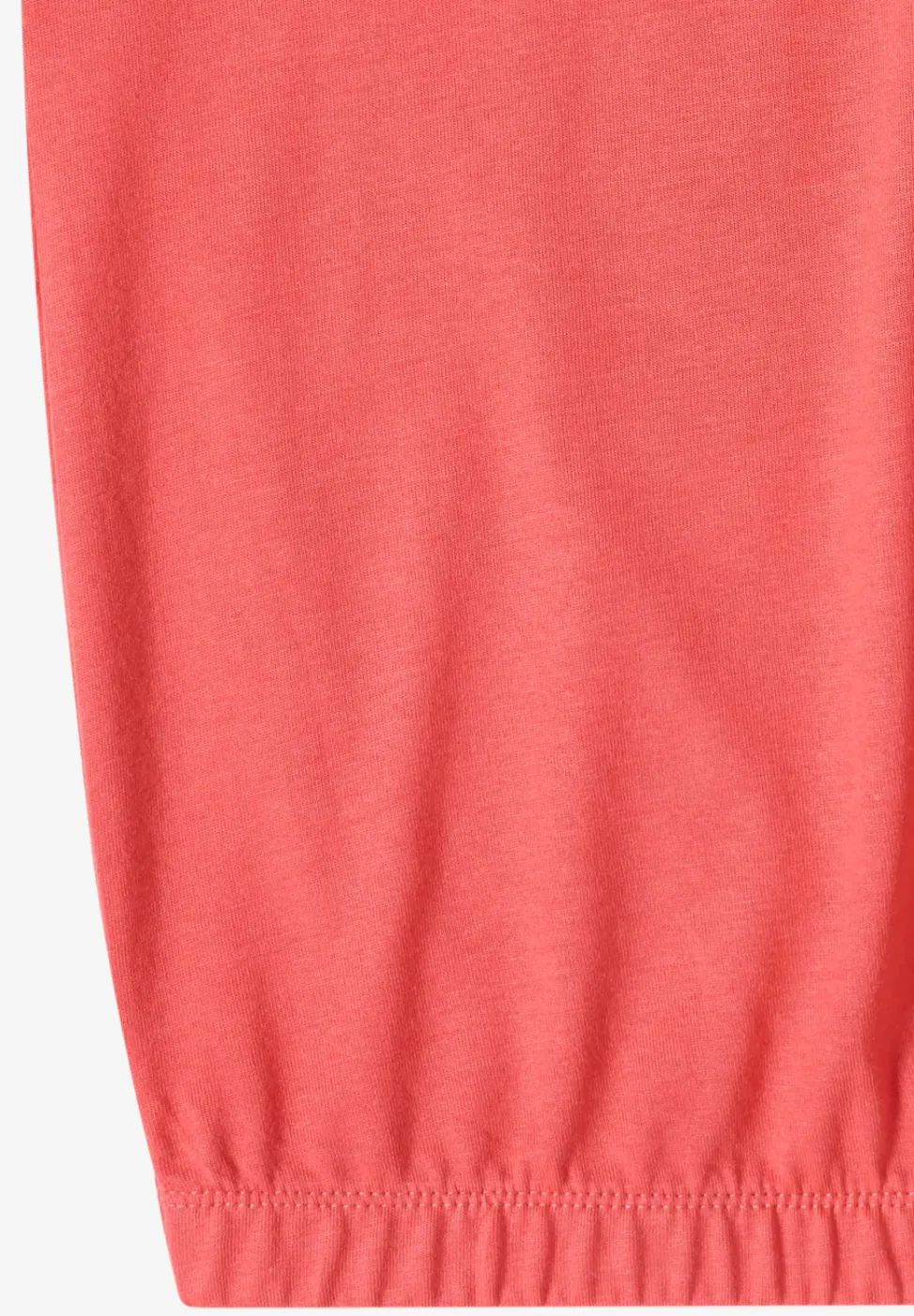 T-shirt à col rond avec détail turn-up