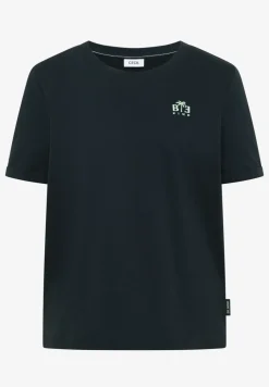 T-shirt à col rond avec détail imprimé