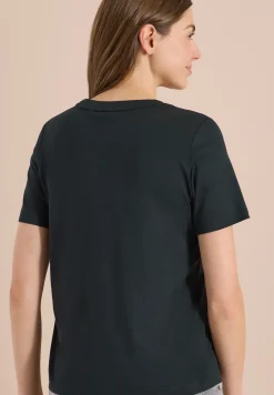 T-shirt à col rond avec imprimé