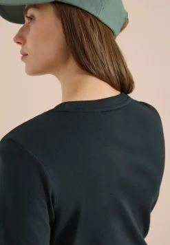 T-shirt à col rond avec imprimé