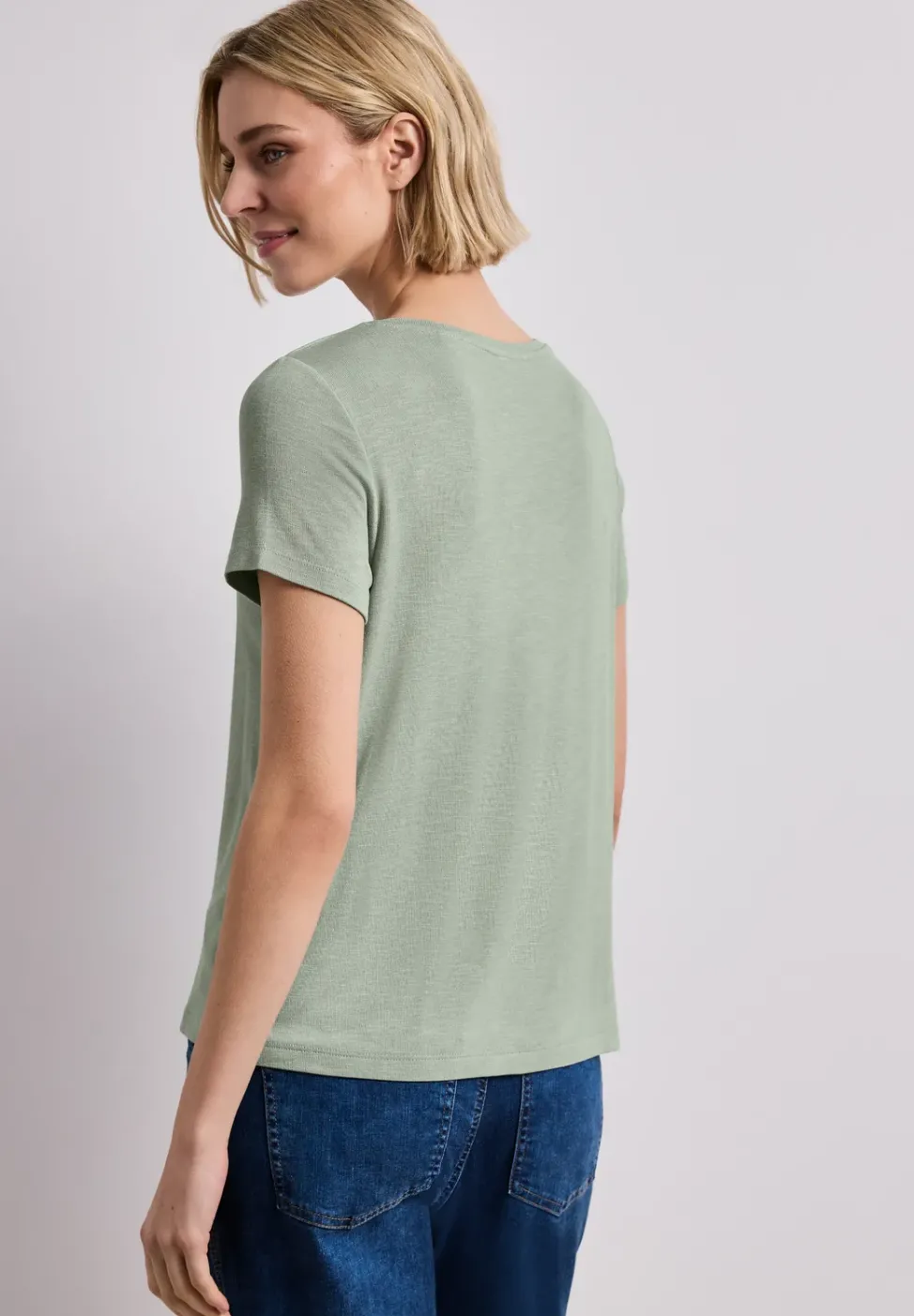 T-shirt à col rond avec motif graphique
