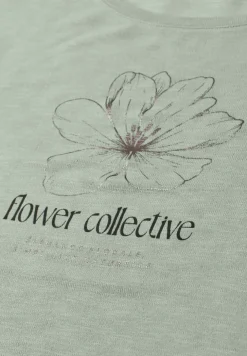 T-shirt à col rond avec motif graphique