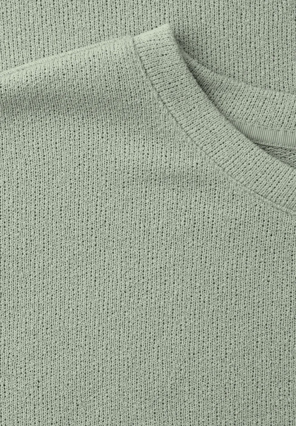 T-shirt à col rond en tricot