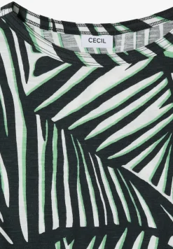 T-shirt à col rond et imprimé graphique