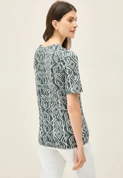 T-shirt à l'aspect dévoré