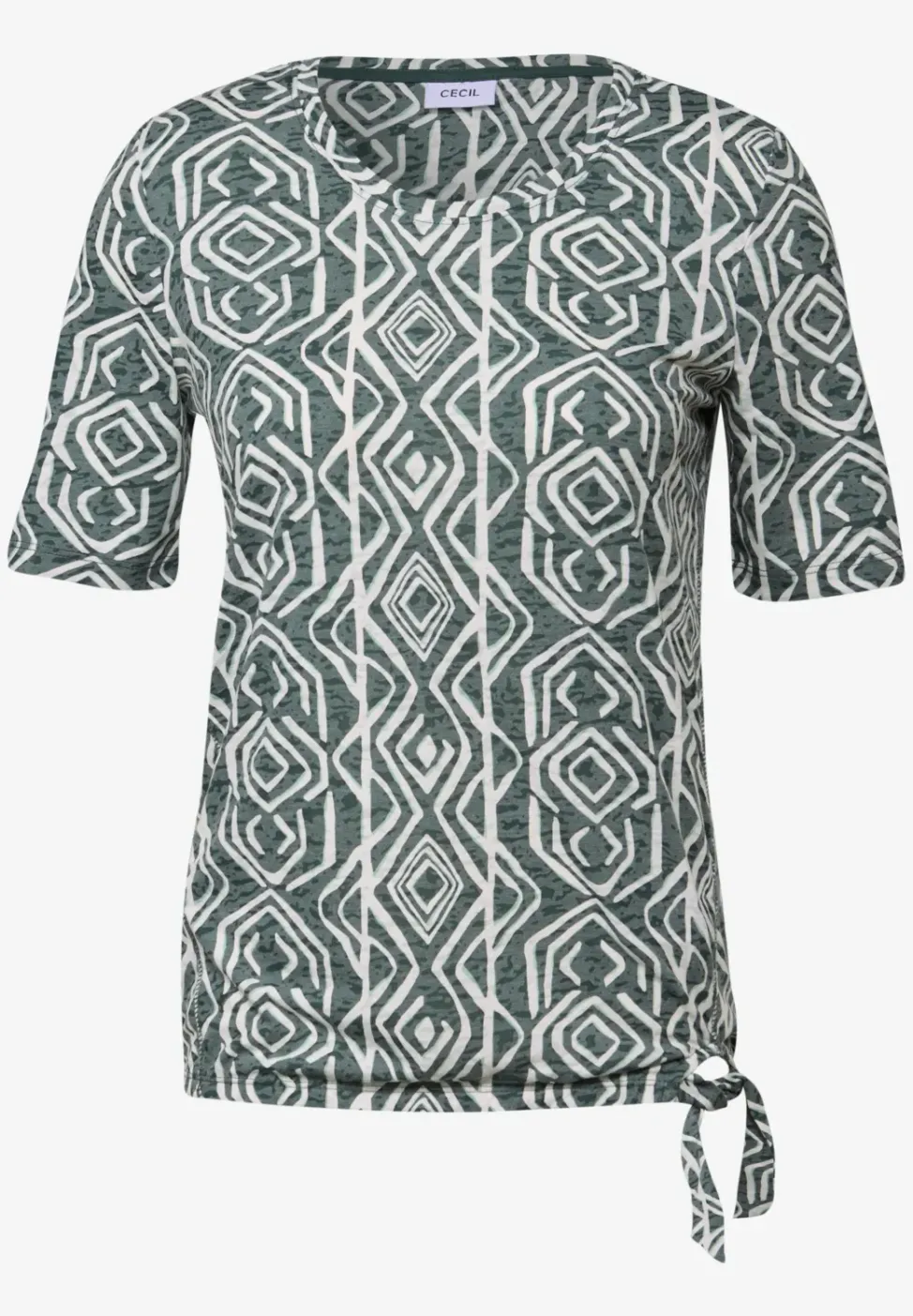 T-shirt à l'aspect dévoré