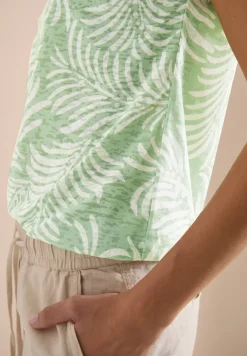T-shirt à l'effet dévoré