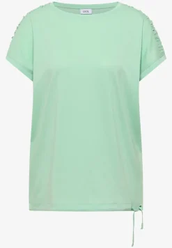 T-shirt à manches courtes avec fronces