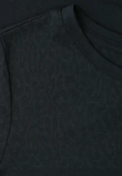 T-shirt à manches courtes effet dévoré
