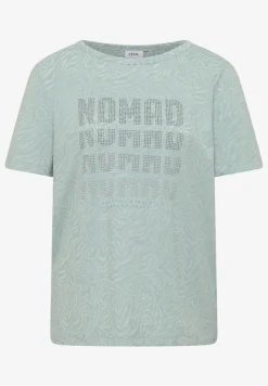 T-shirt à manches courtes en look dévoré