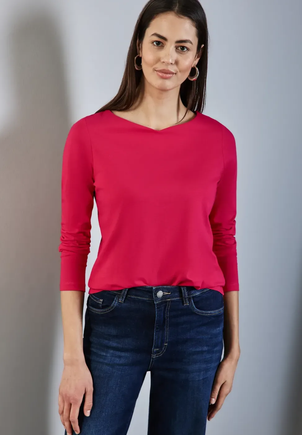 T-shirt à manches longues doux