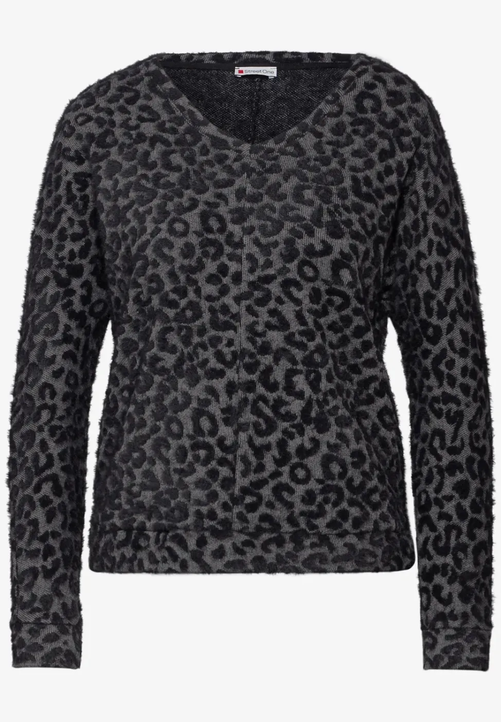 T-shirt à motif léopard