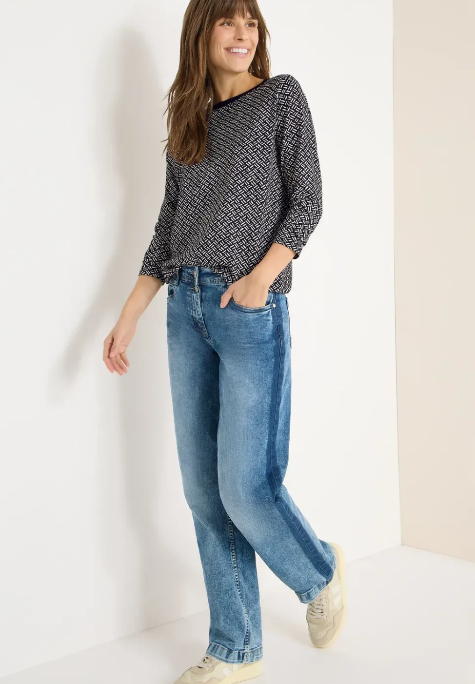 T-shirt à motifs