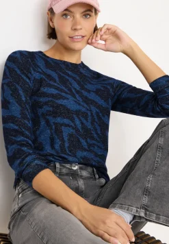 T-shirt à motifs mélangés