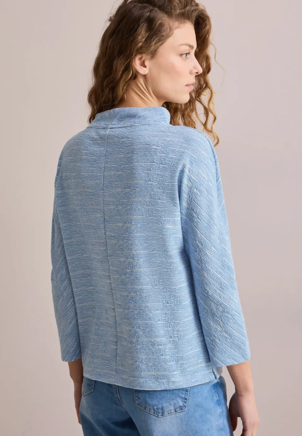 T-shirt à motifs structurés